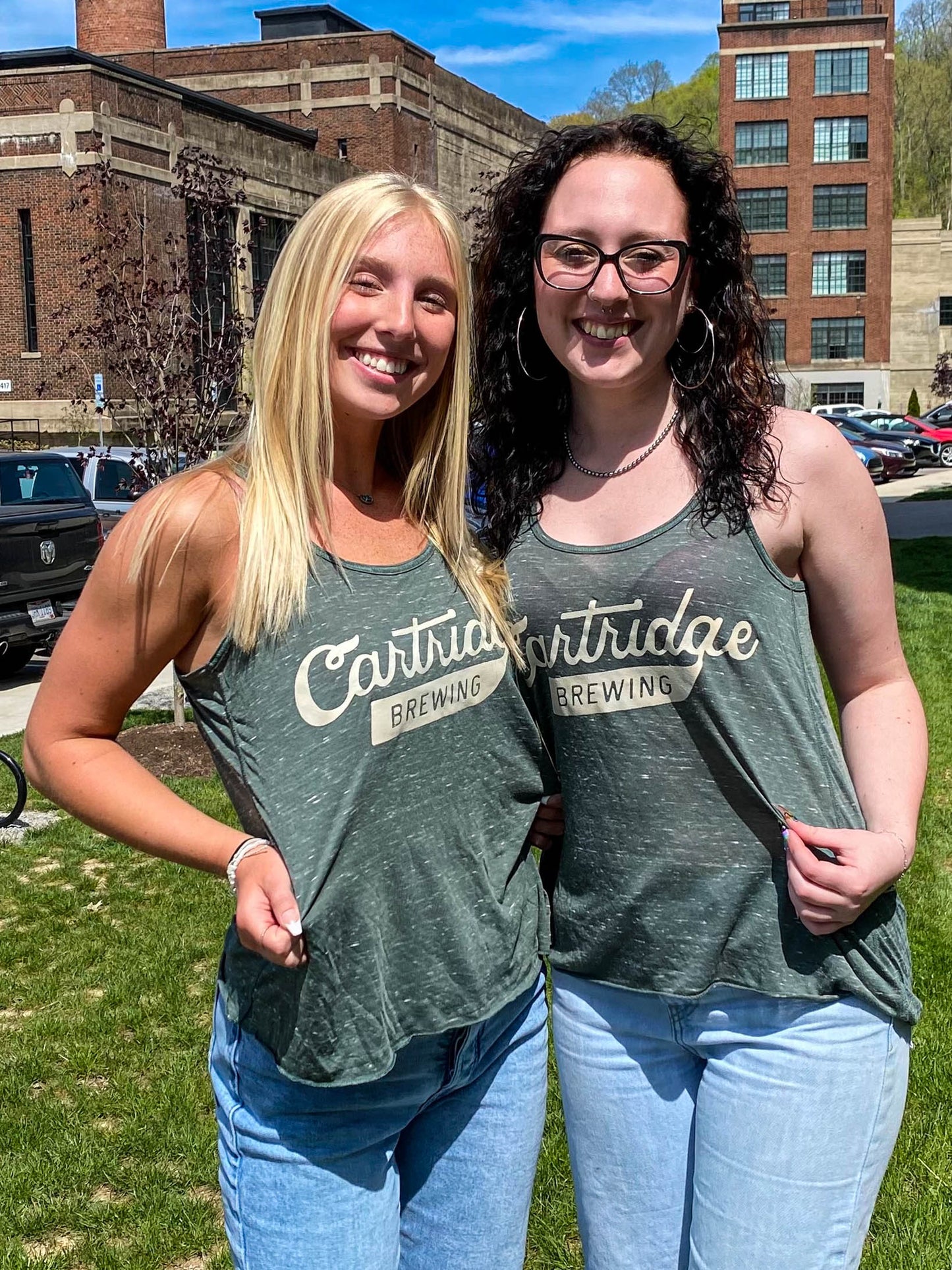 Cartridge Brewing Ladies Tank Top