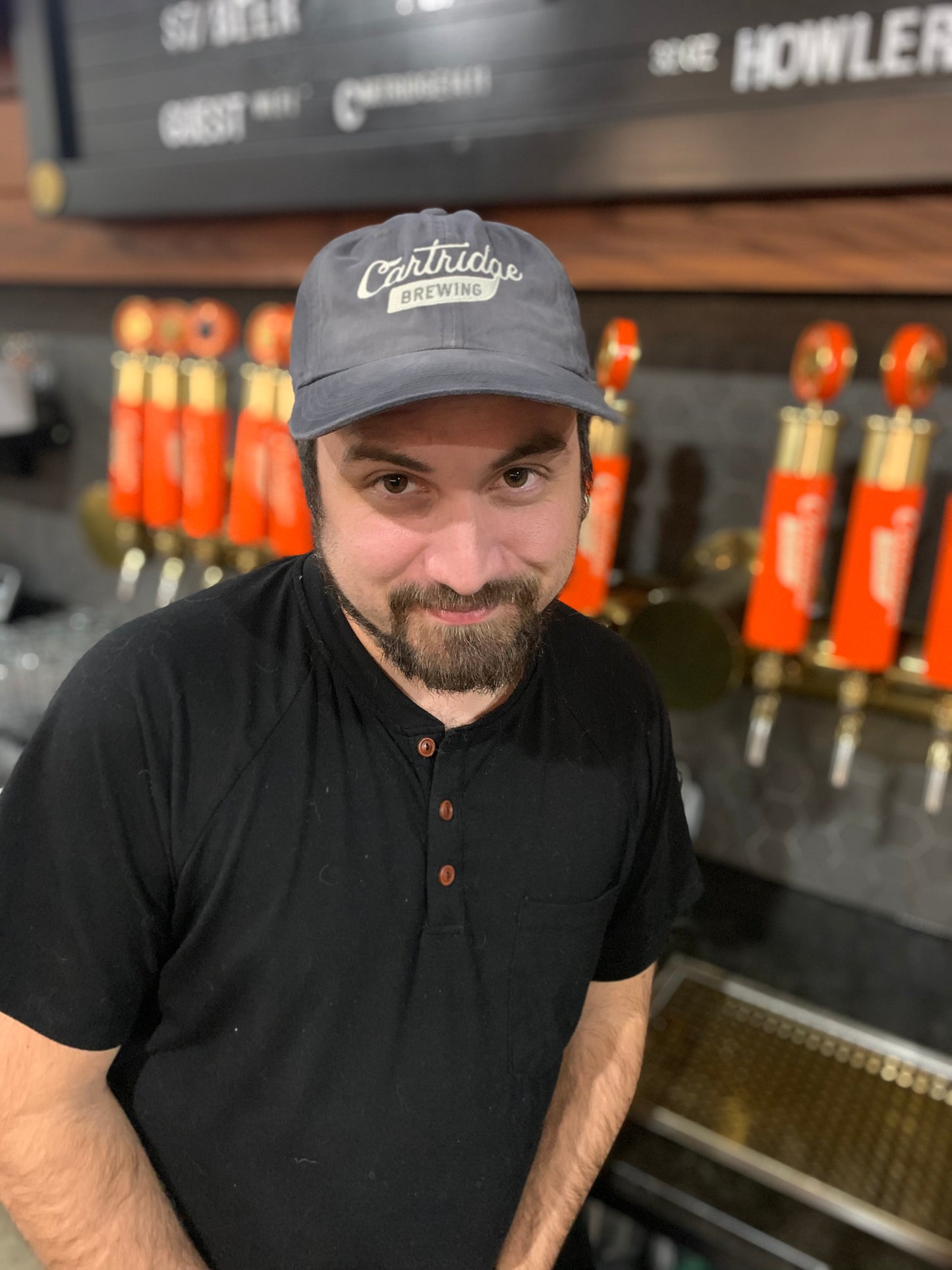 Low-Profile Script Logo Dad Hat